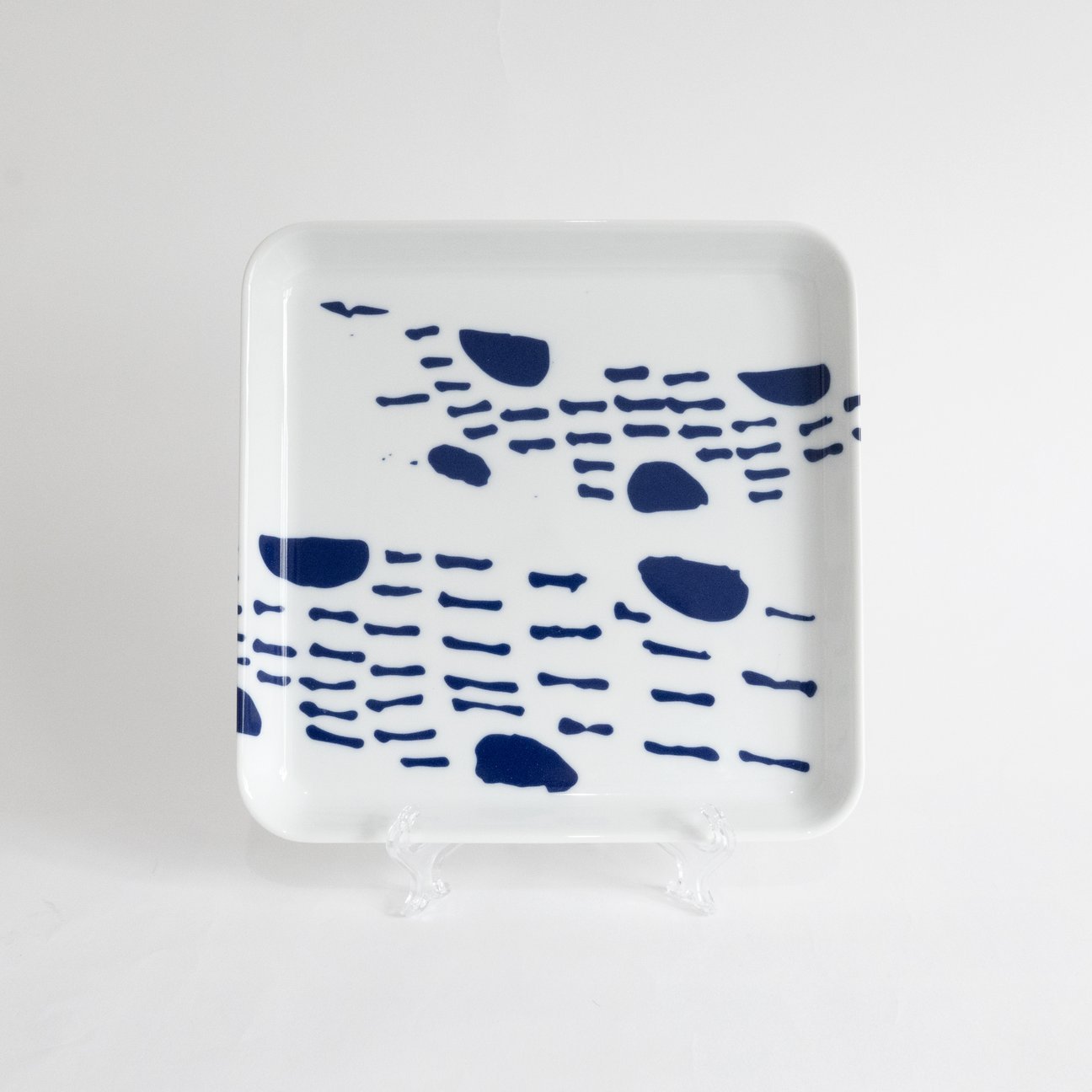 SUPERMAMA SOCIAL | JOURNEY X SUPERMAMA 21CM SQUARE WHITE TRAY