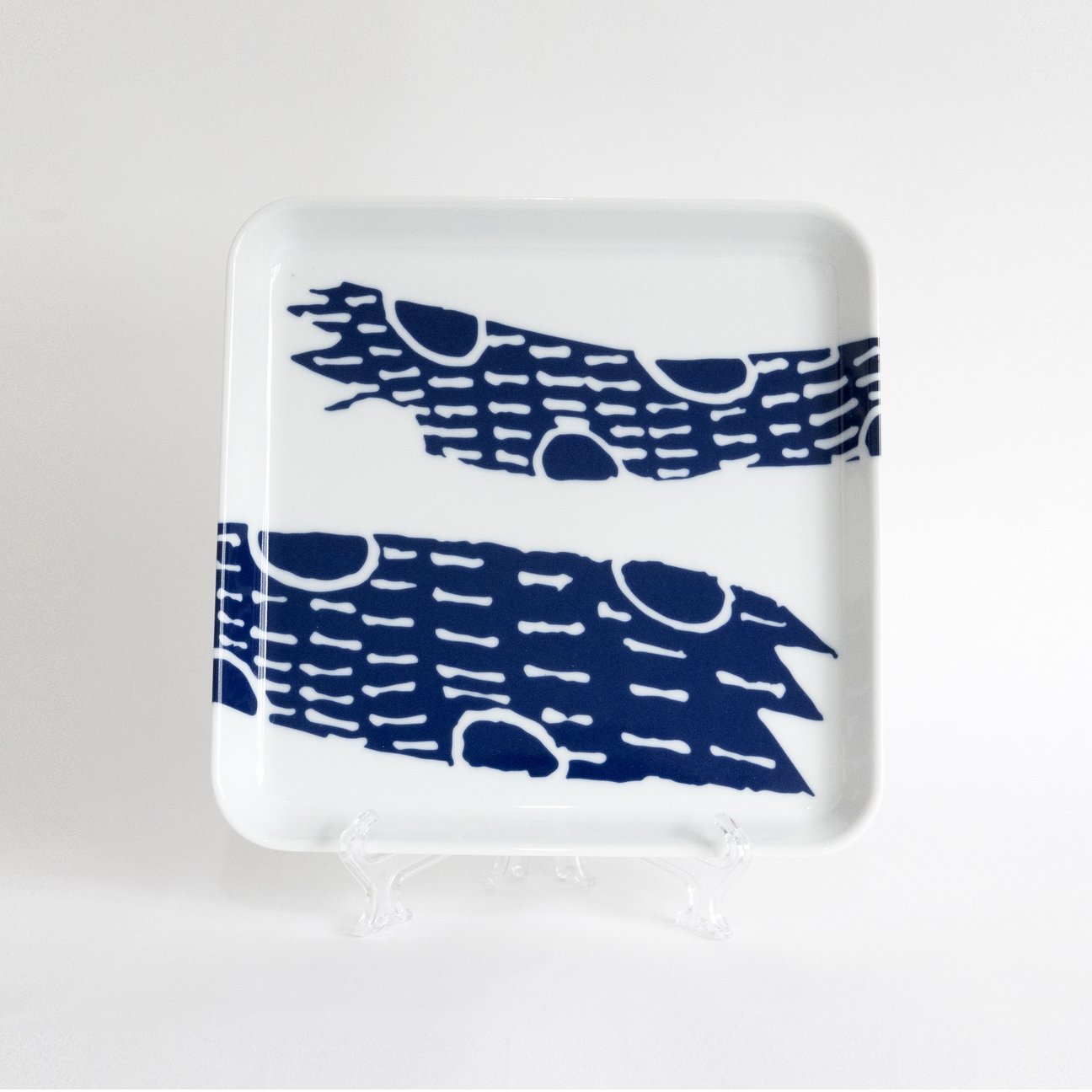 SUPERMAMA SOCIAL | JOURNEY X SUPERMAMA 21CM SQUARE BLUE TRAY