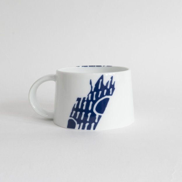 SUPERMAMA SOCIAL | JOURNEY X SUPERMAMA BLUE MUG