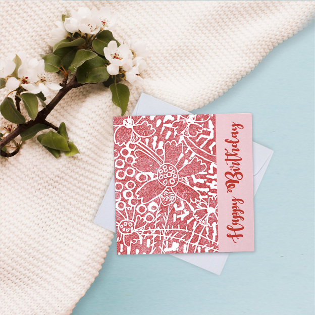 CARD - HAPPY BIRTHDAY (WILDFLOWERS)