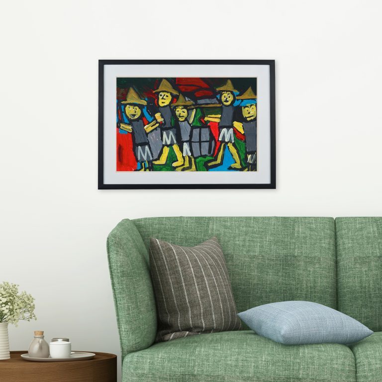 COOLIES AND TRISHAW PULLERS