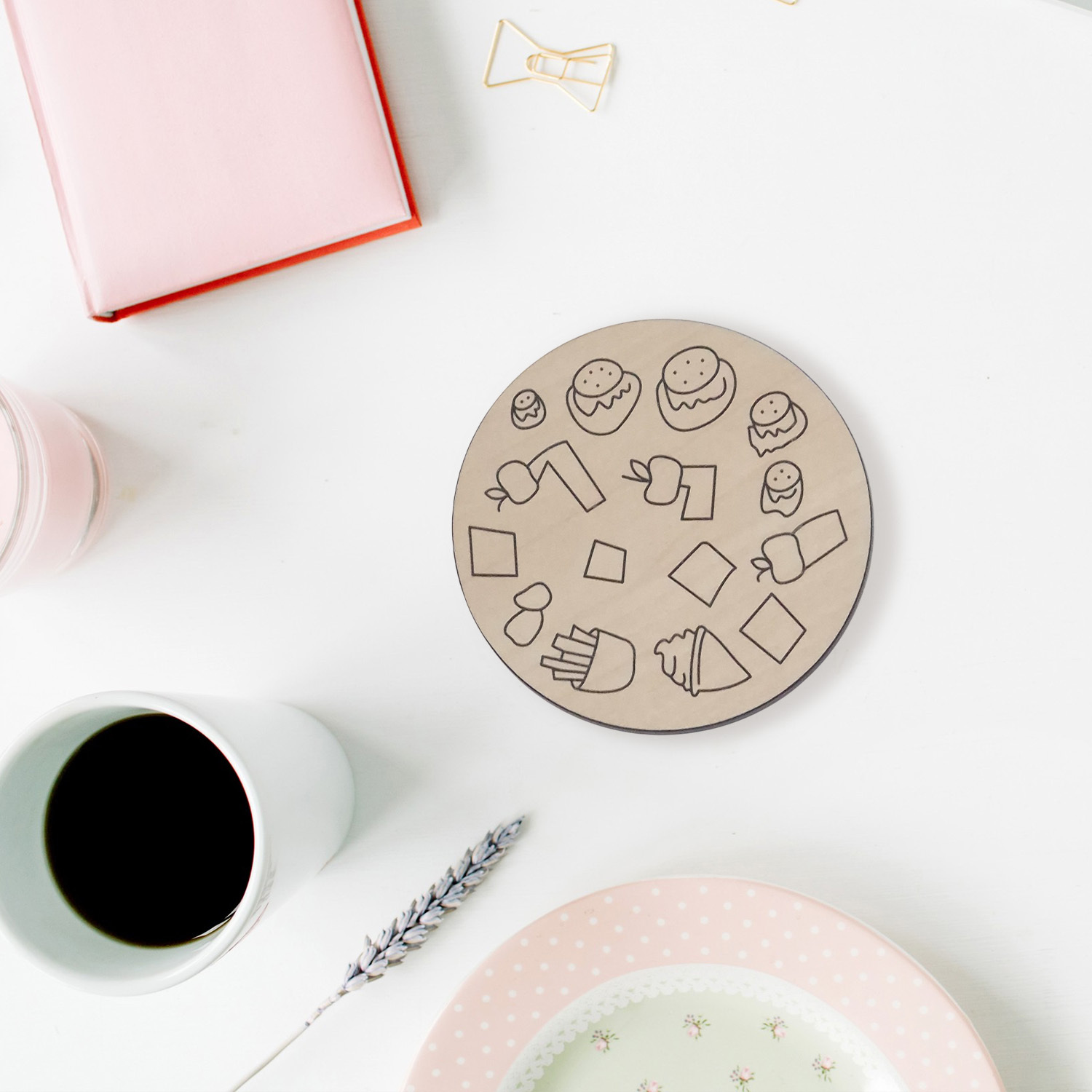 JOURNEY x KOMPACPLUS COASTERS (SET OF 2)