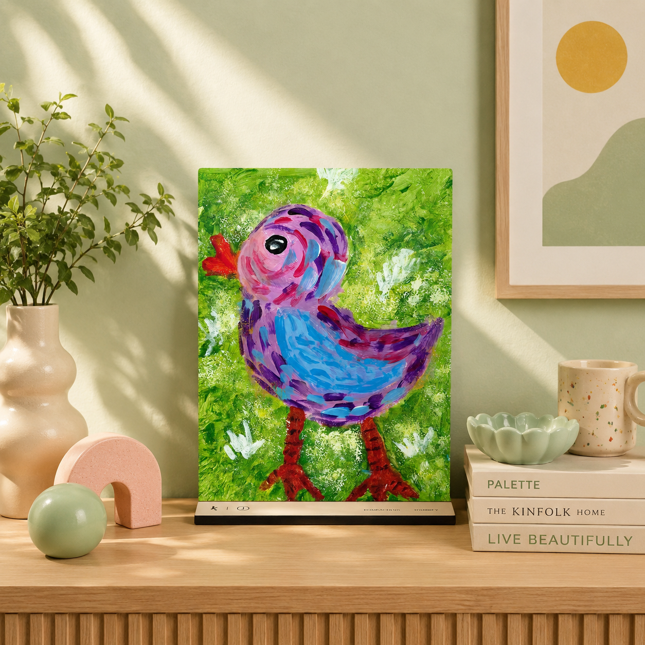 CHIRPY BY CHEN HUI QUN (MINI CANVAS)