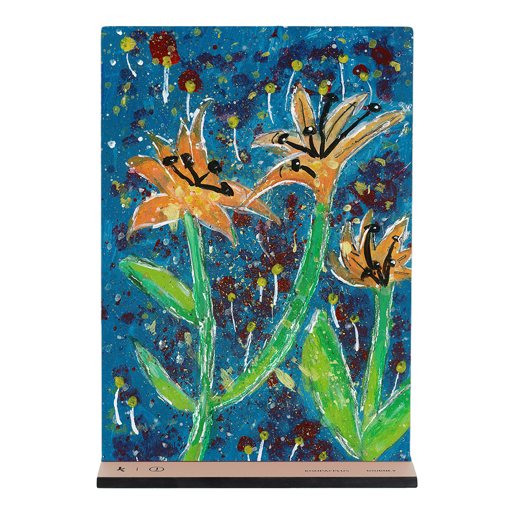 MIDNIGHT BLOOMS BY CHUA AI LAN (MINI CANVAS)