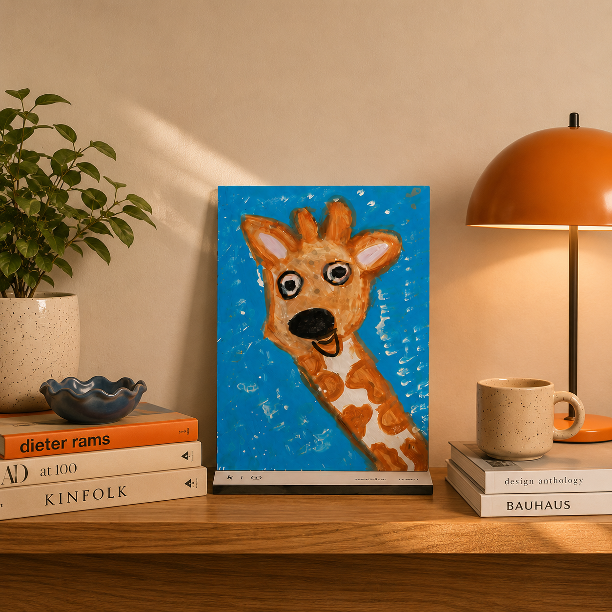 GIRAFFE BY KWAN SHI EN (MINI CANVAS)