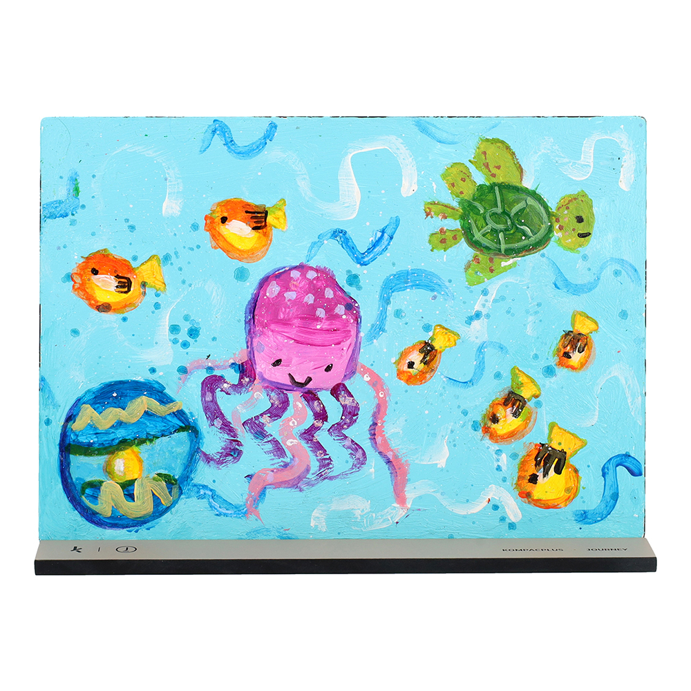 OCEAN FRIENDS BY LIM CHIN REN (MINI CANVAS)