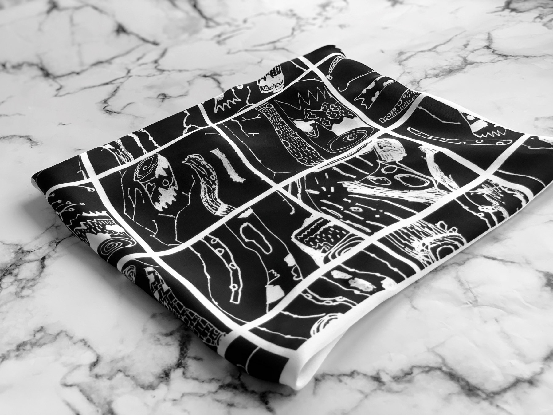 A NEW BEGINNING COLLECTION - SATIN SCARF