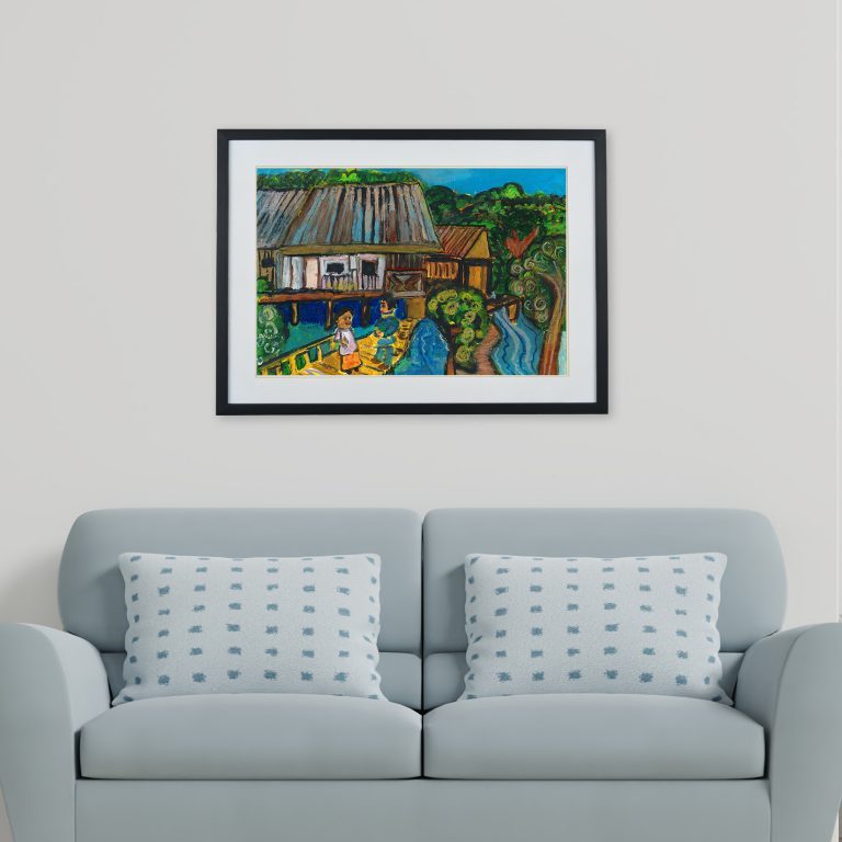 FISHING VILLAGE AND KAMPONG