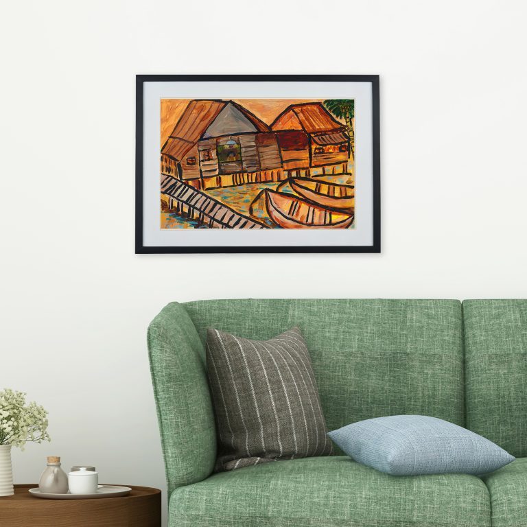 FISHING VILLAGE AND KAMPONG