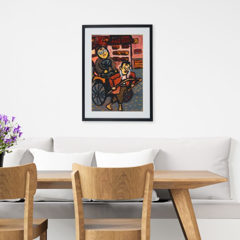 COOLIES AND TRISHAW PULLERS