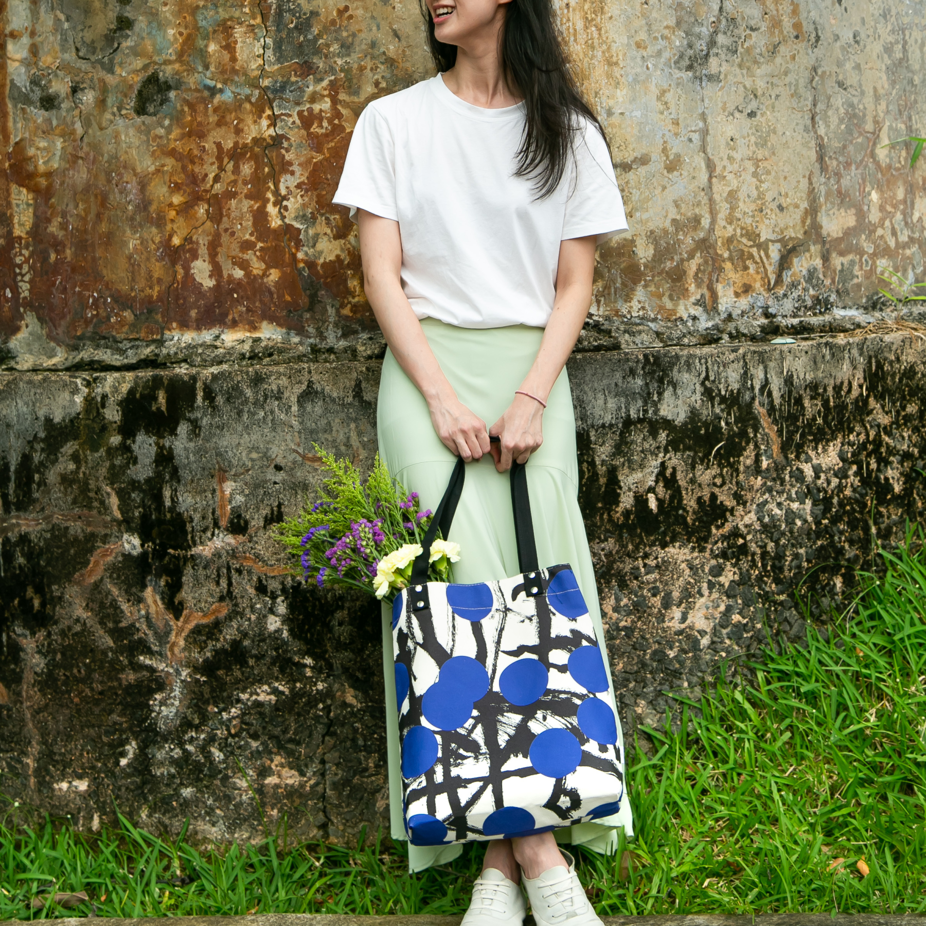 SOCIAL BLU COLLECTION - SOFT CANVAS TOTE BAG