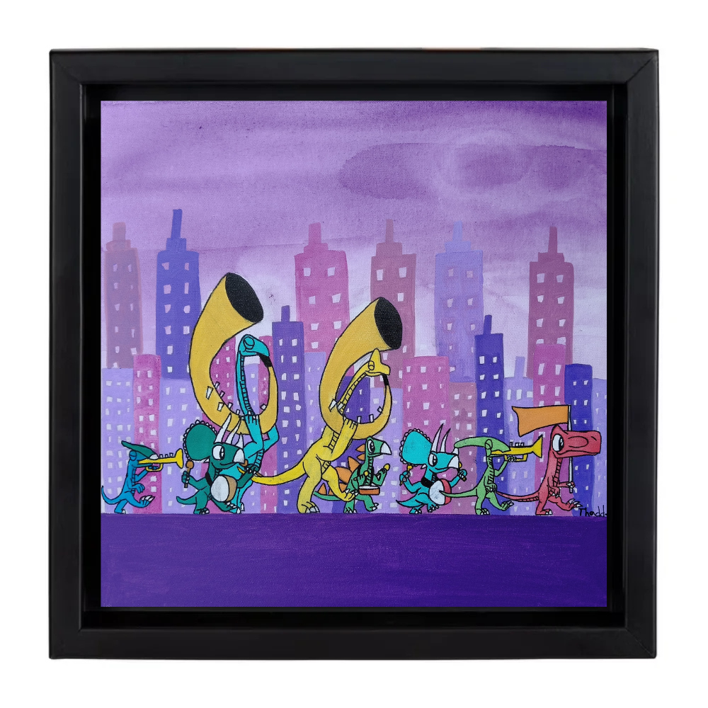 MARCH OF THE MEGA-SAURUS BAND BY THADDEUS CHEW
