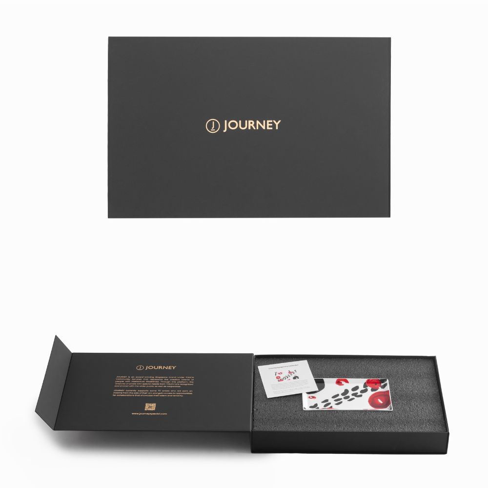 ORIENTAL SYMPHONY COLLECTION - 8"  RECTANGULAR BONE CHINA PLATE