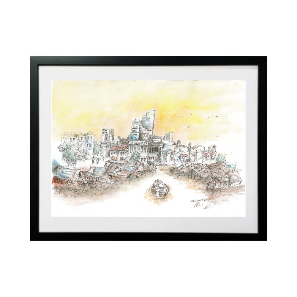 Old Singapore River BY NG SIANG HOI