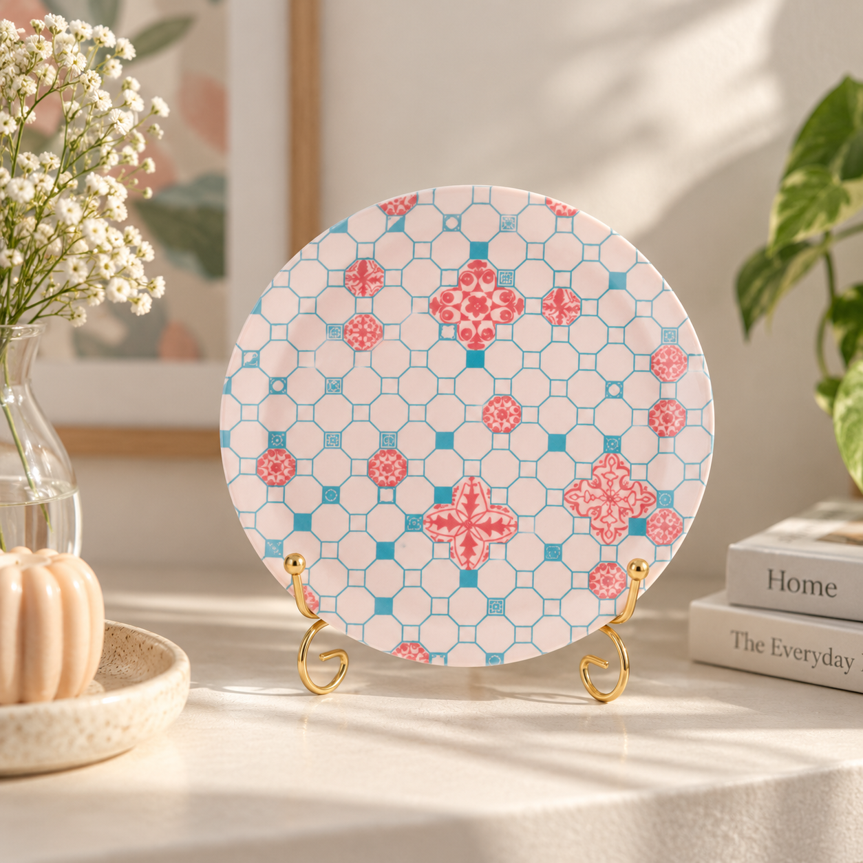 MY HOME COLLECTION - PERANAKAN MOSAIC BONE CHINA PLATE