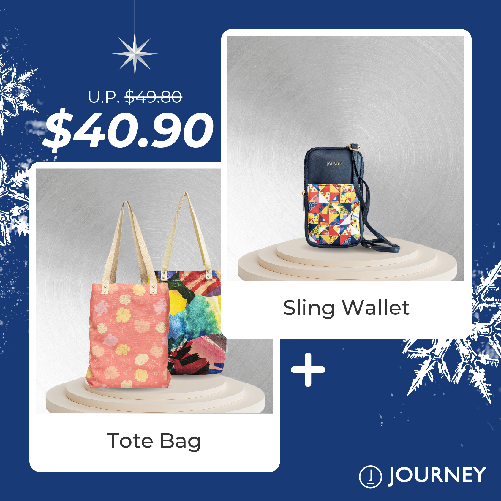 [CHRISTMAS BUNDLE] Tote Bag & Sling Wallet