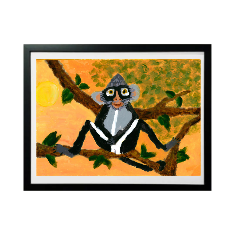 RAFFLES BANDED LANGUAR BY CHIA HUI HSIN