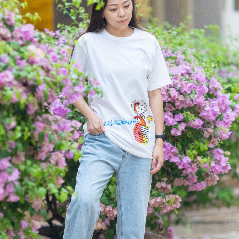 GALACTIC PLAYGROUND COLLECTION - SNOOPY & WOODSTOCK T-SHIRT