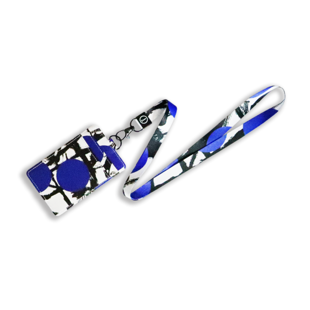 SOCIAL BLU COLLECTION - LANYARD WITH CARDHOLDER