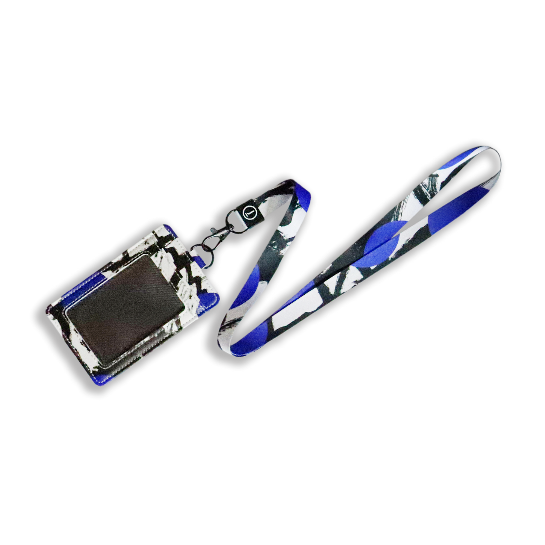 SOCIAL BLU COLLECTION - LANYARD WITH CARDHOLDER
