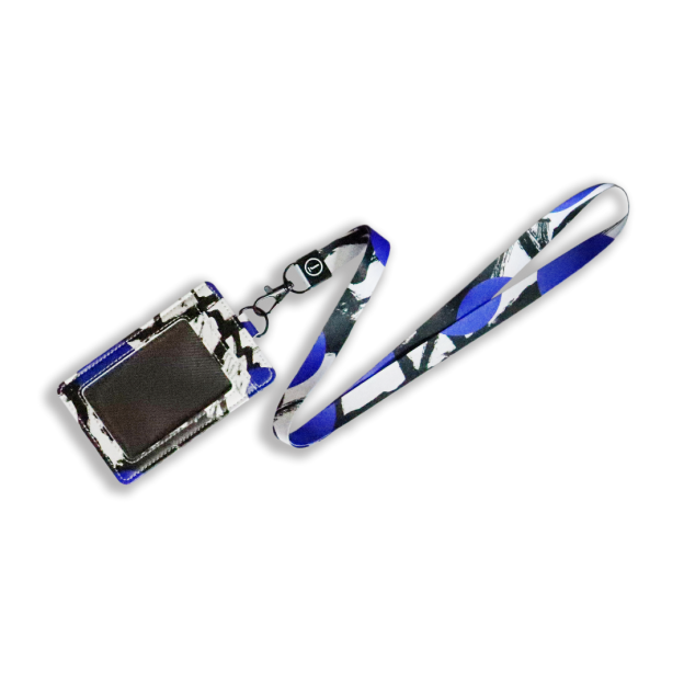 SOCIAL BLU COLLECTION - LANYARD WITH CARDHOLDER