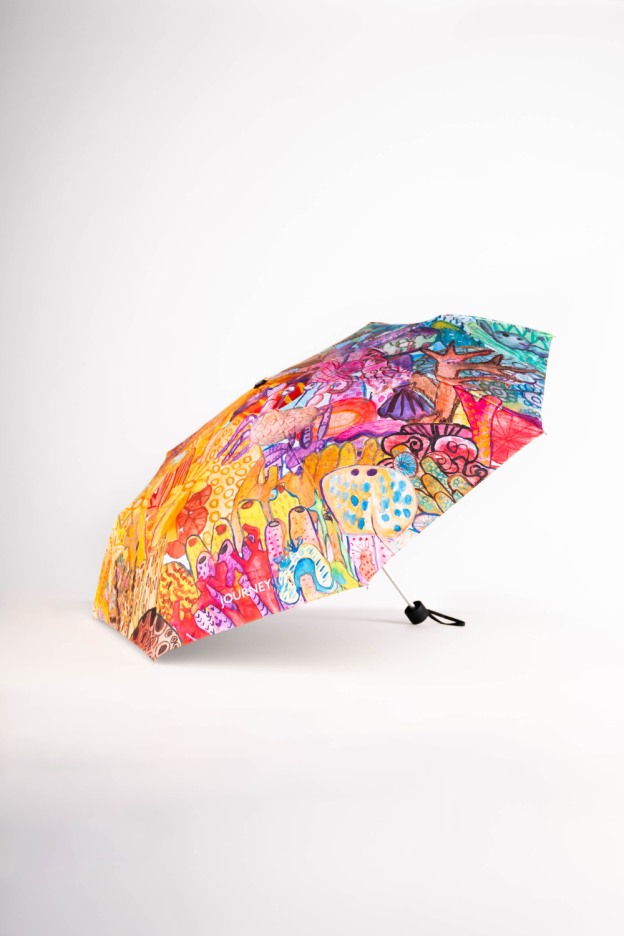 SEA MY WORLD COLLECTION - COMPACT UMBRELLA