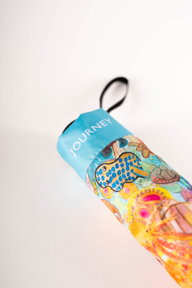 SEA MY WORLD COLLECTION - COMPACT UMBRELLA