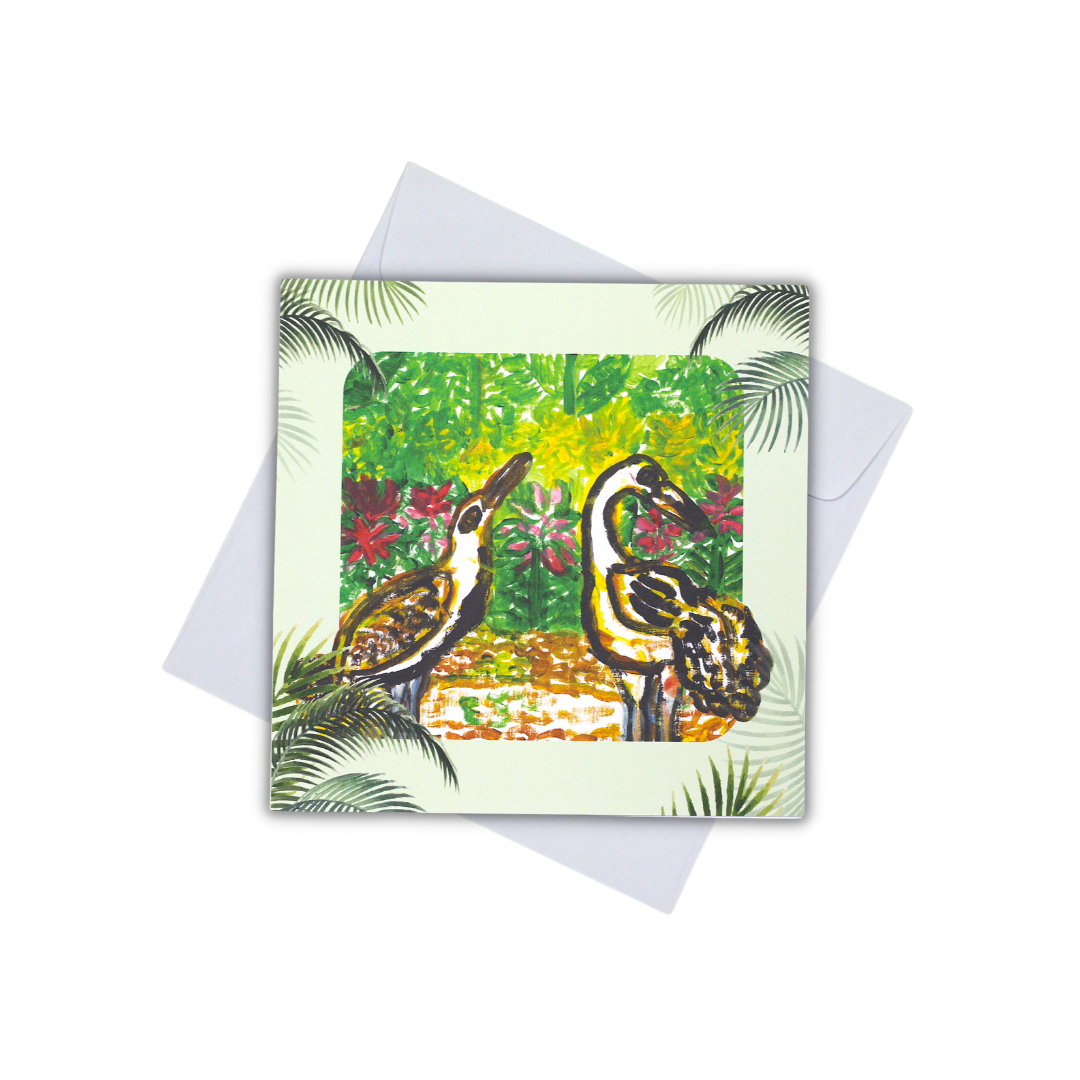 CARD – SINGAPORE BIRDS