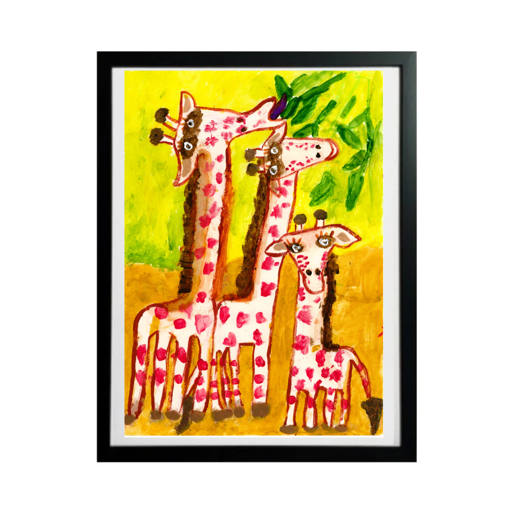 STANDING TALL (GIRAFFE) BY CHEN HUI QUN