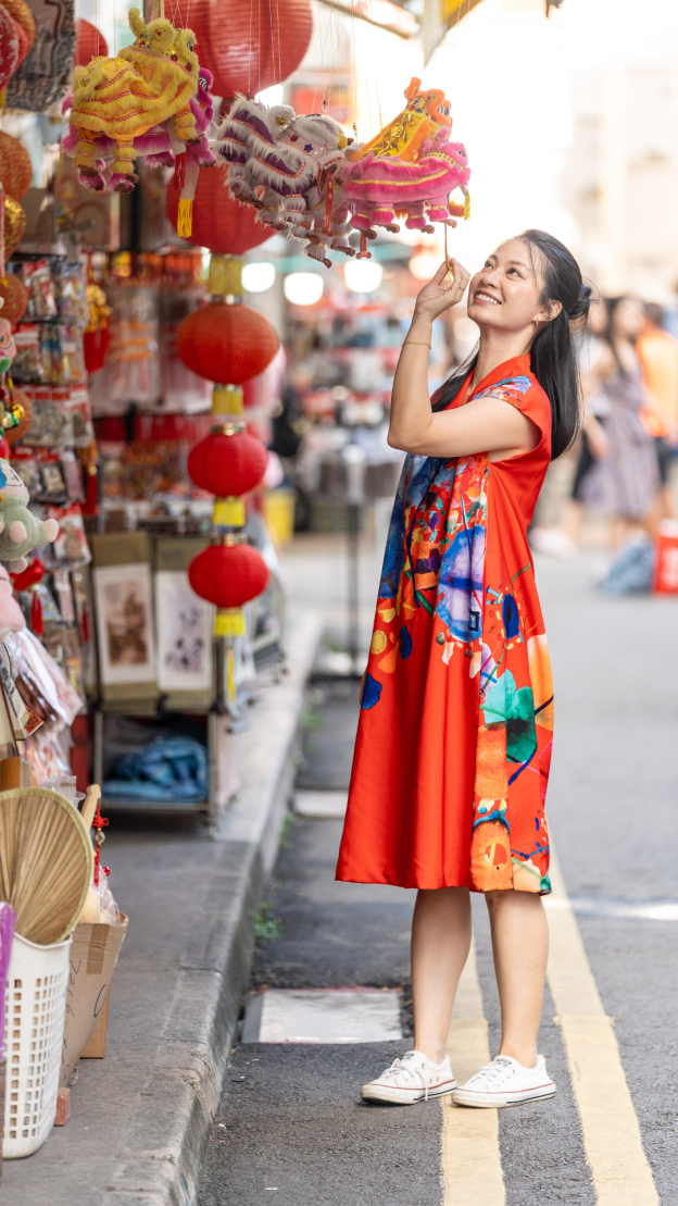 THE INFINITE WITHIN COLLECTION - A LINE DRESS