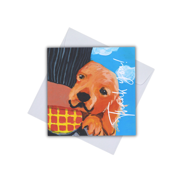 CARD - THANK YOU (DOG)