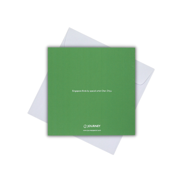 CARD - THANK YOU (SINGAPORE BIRDS)