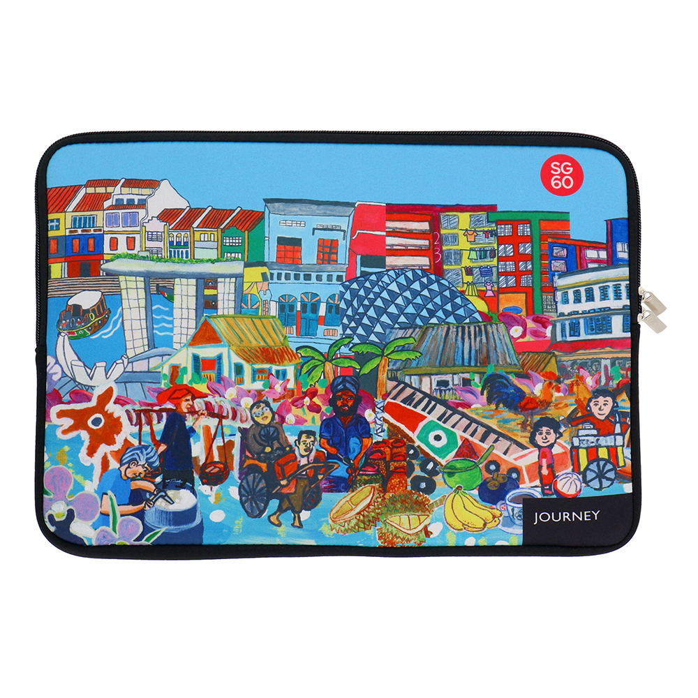 THREADS OF SINGAPORE COLLECTION - LAPTOP SLEEVE