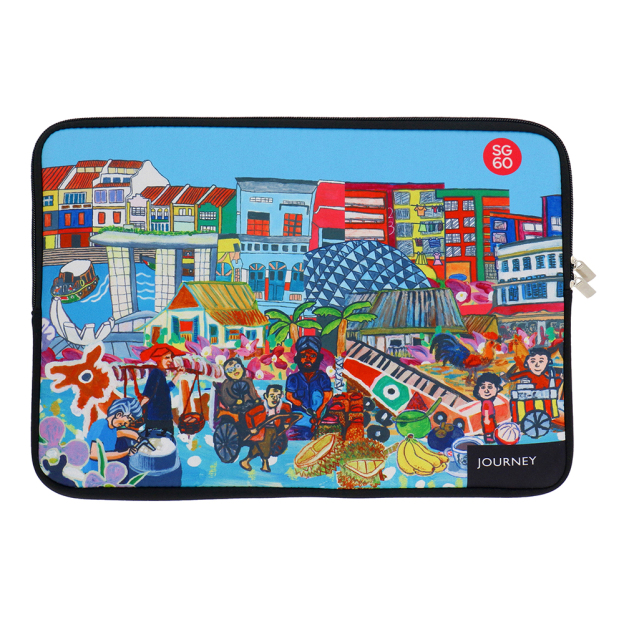 THREADS OF SINGAPORE COLLECTION - LAPTOP SLEEVE