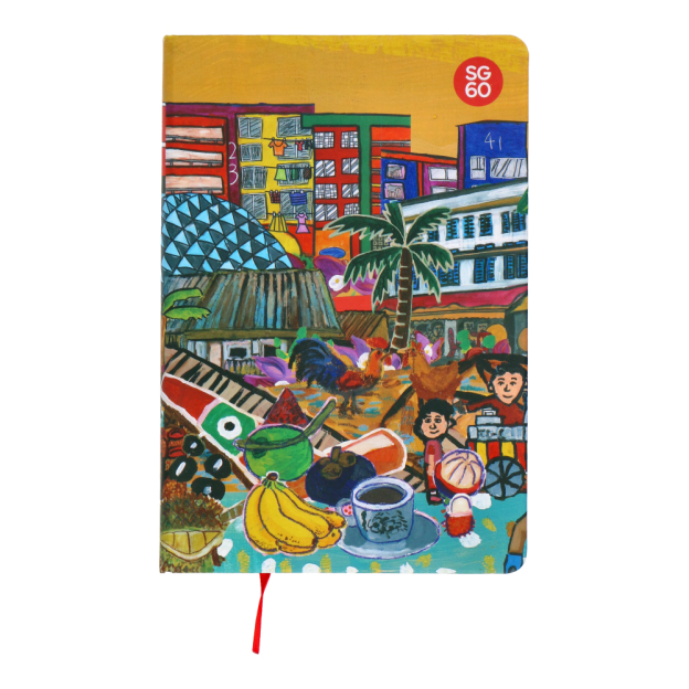 THREADS OF SINGAPORE COLLECTION - HARDCOVER NOTEBOOK
