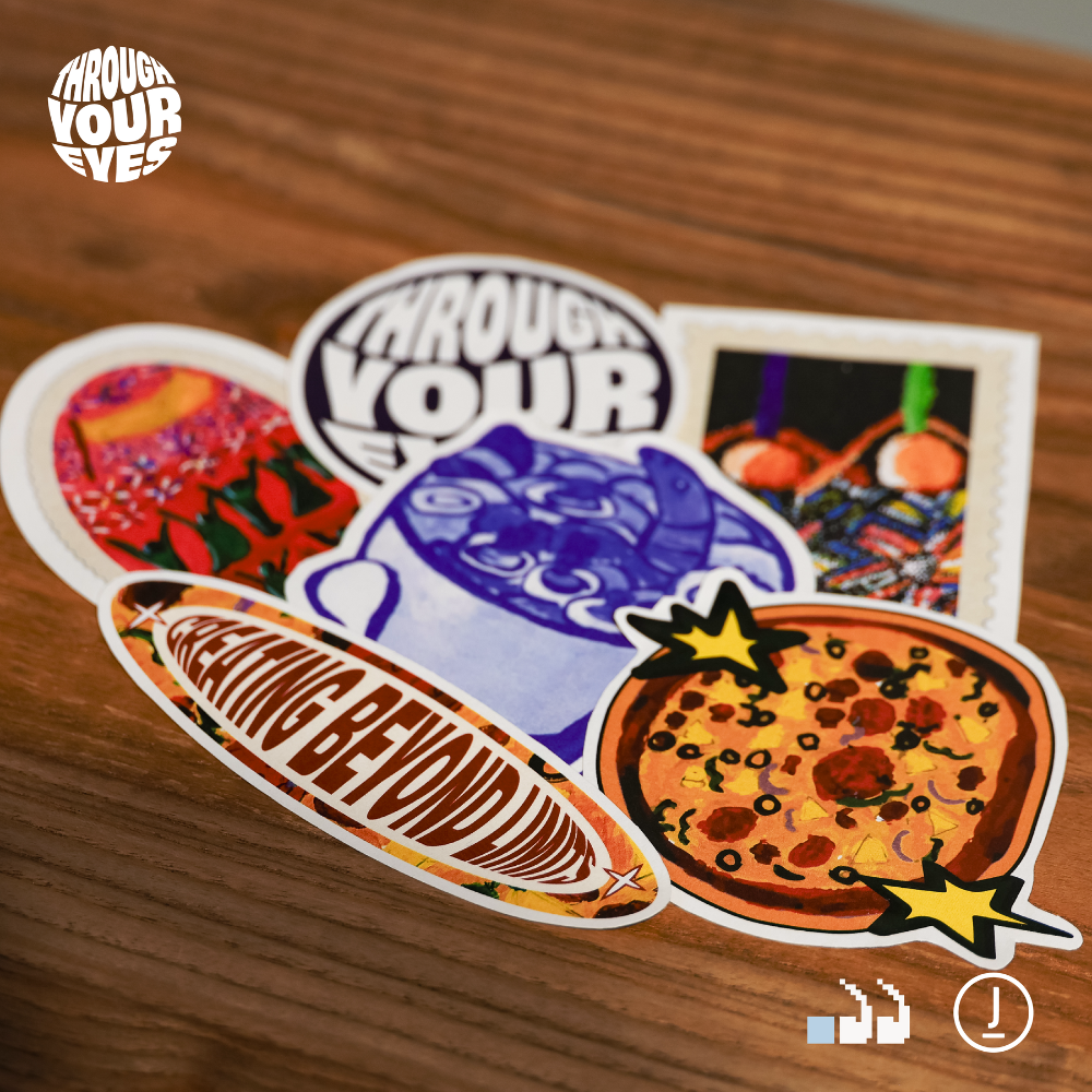 (PRE-ORDER) THROUGH YOUR EYES - STICKER PACK (6 PCS)