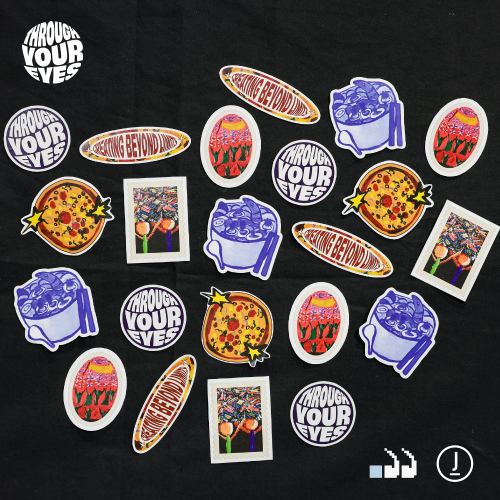 (PRE-ORDER) THROUGH YOUR EYES - STICKER PACK (6 PCS)