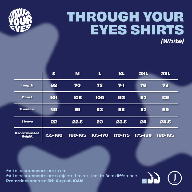 (PRE-ORDER) THROUGH YOUR EYES - T-SHIRT