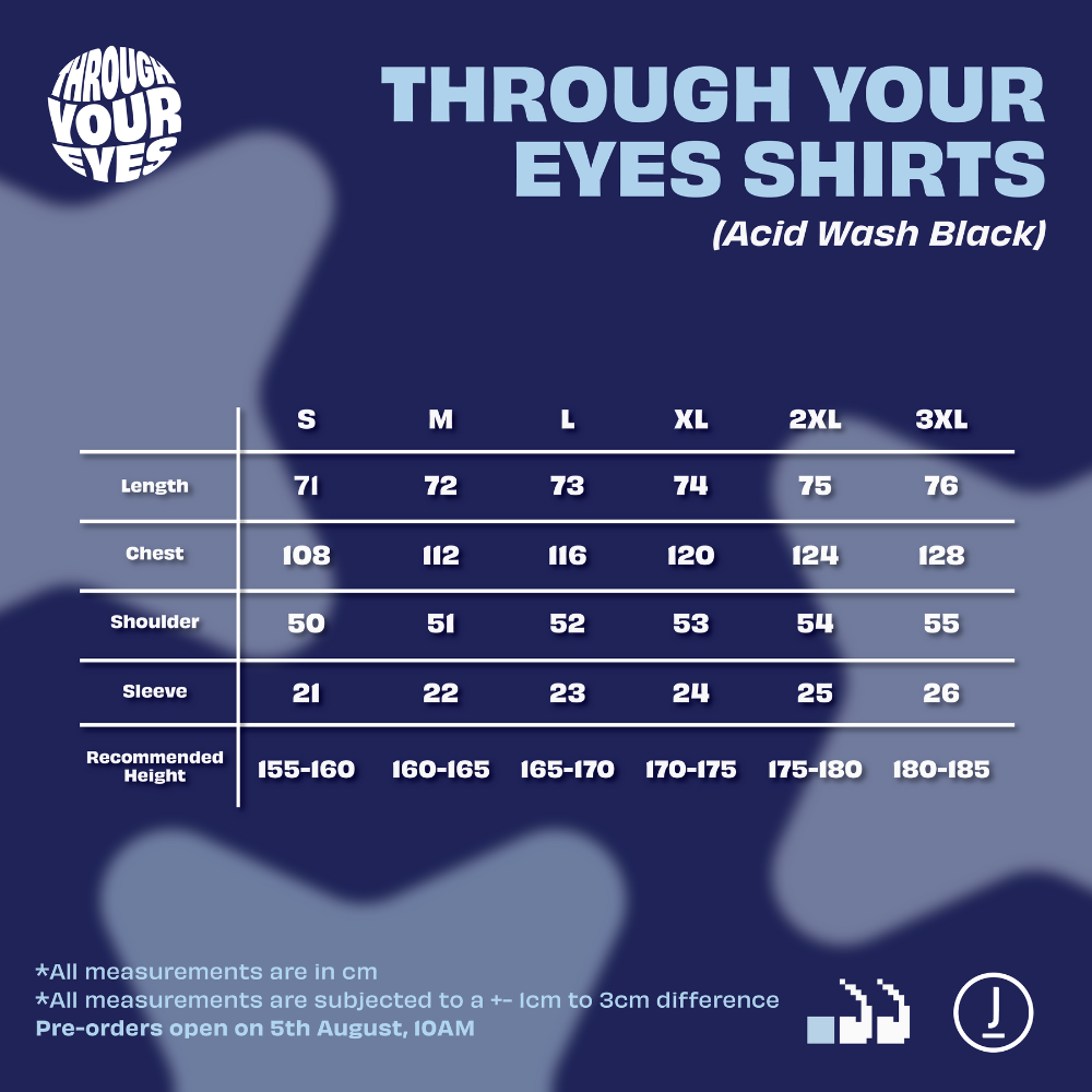 (PRE-ORDER) THROUGH YOUR EYES - T-SHIRT
