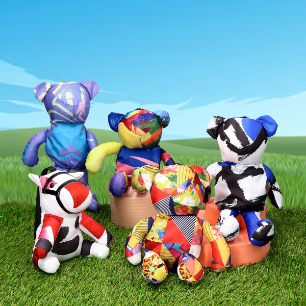 TEDDY BEAR RECYCLING BAG BLIND BOX