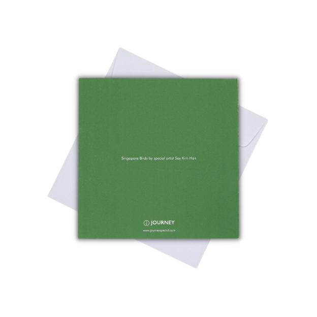 CARD - IT'S YOUR WEDDING (SINGAPORE BIRDS)