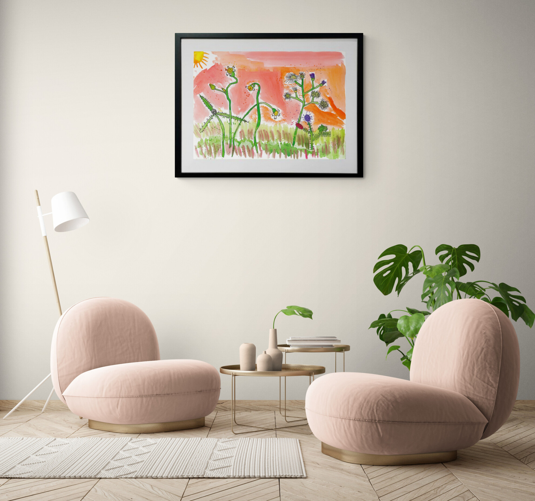 WILD FLOWERS & GRASS