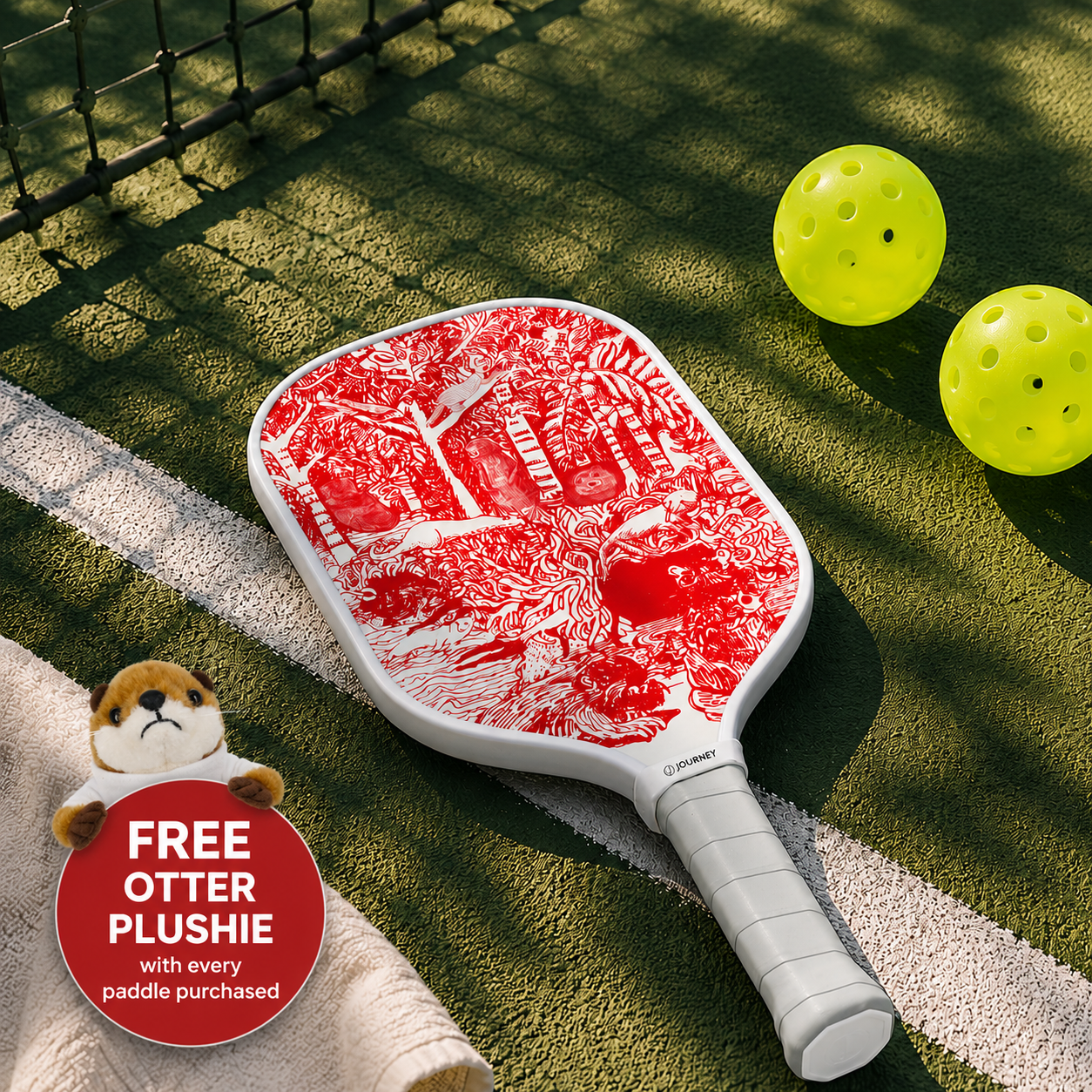TOGETHER AS ONE (OTTER) COLLECTION - PICKLEBALL PADDLE