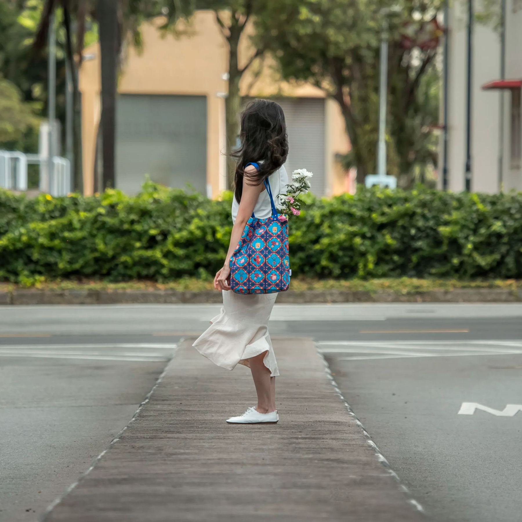 STRAITS COLLECTION - SOFT CANVAS TOTE BAG