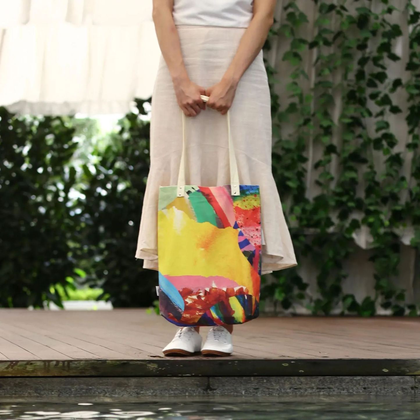 RAINBOW CONNECTION COLLECTION - SOFT CANVAS TOTE BAG