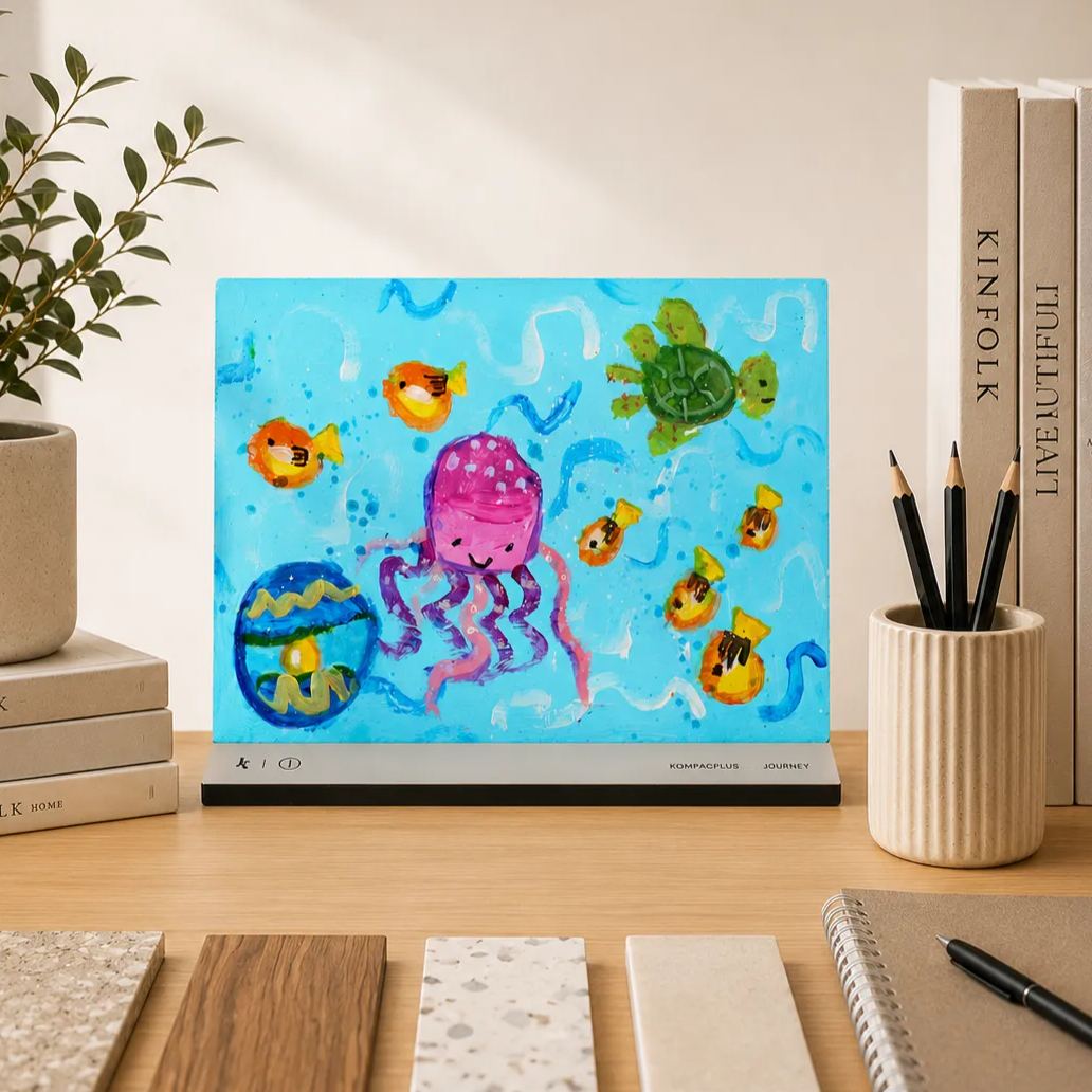 OCEAN FRIENDS BY LIM CHIN REN (MINI CANVAS)