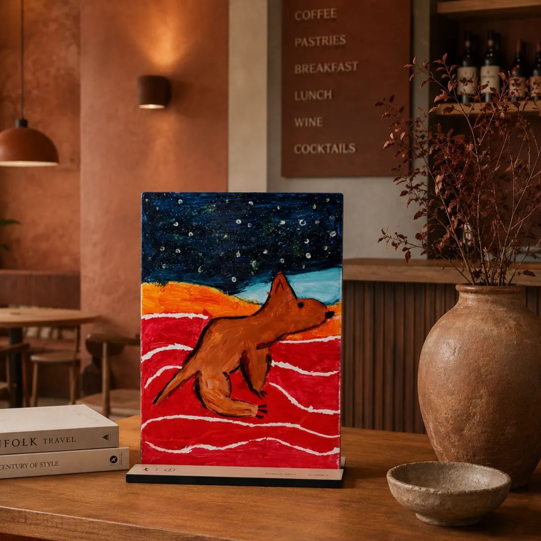 MOONLIGHT WANDERER BY NORJANNAH (MINI CANVAS)