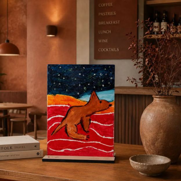 MOONLIGHT WANDERER BY NORJANNAH (MINI CANVAS)