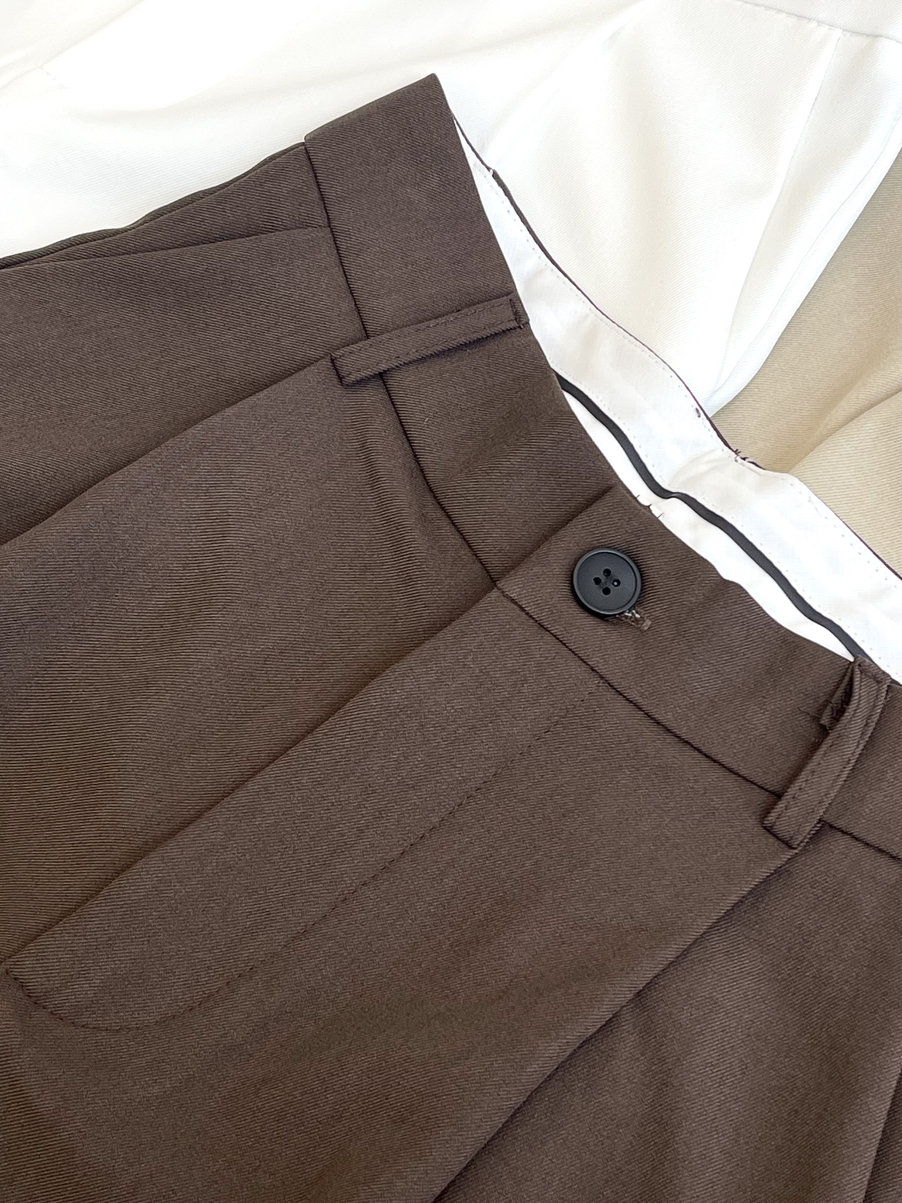 New简约百搭直筒裤