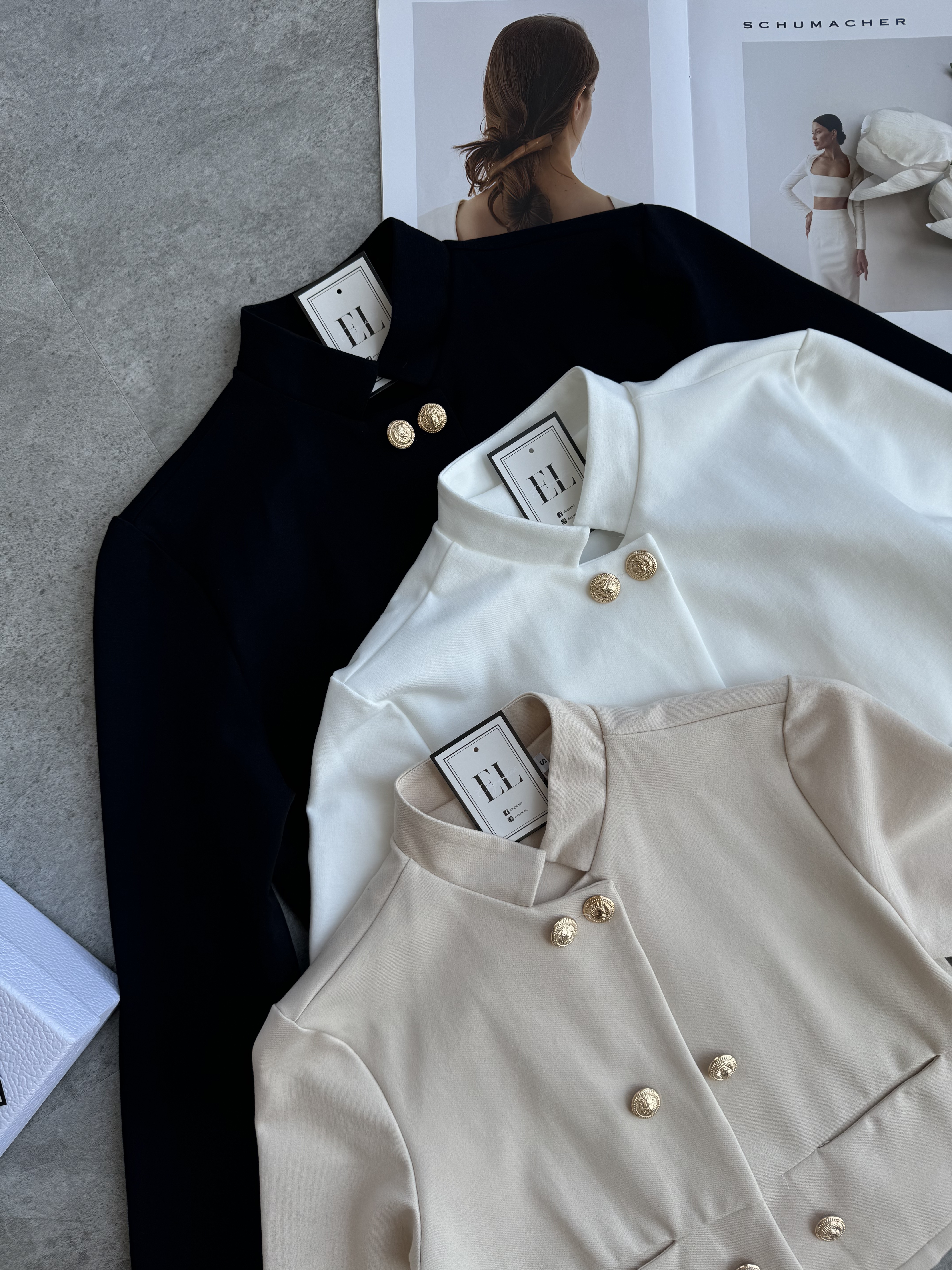 金扣宫廷风罗马聊外套